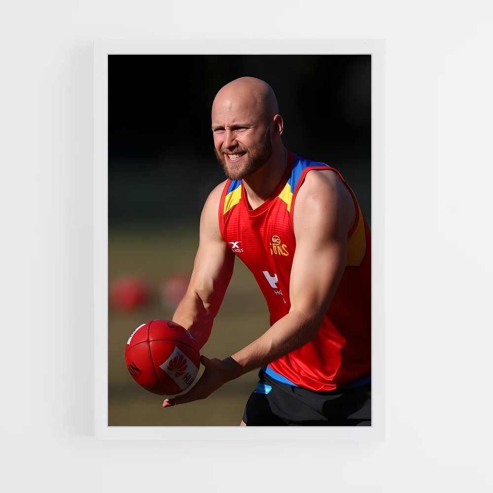 Poster La Magie du Sport – affiche Football australien (vue 3)